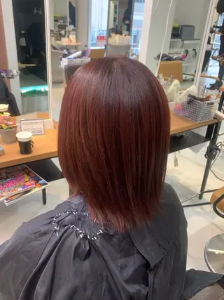 ショート 🌶推しカラー RINA🌶´-のヘアスタイル