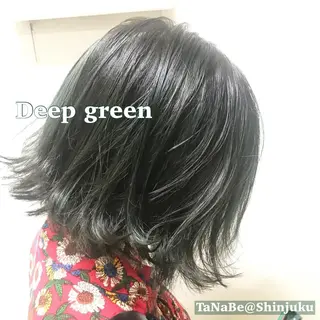 ミディアム カラー 🫧代表/新宿駅近/ 限定価格🫧田辺貴裕のヘアスタイル