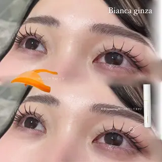 マツエク・マツパ Bianca 銀座 Sakuraiのマツエク・マツパデザイン