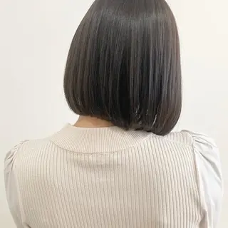 ミディアム カラー お洒落パーマ/ 艶カラー/michiのヘアスタイル