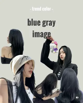 セミロング カラー 韓国JUNOヘア narumi‎🤍のヘアスタイル