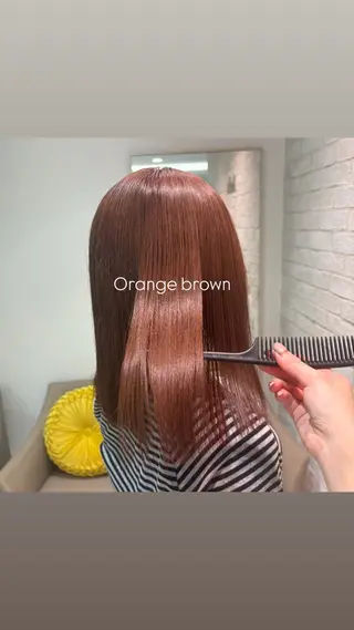カラー 加藤 芽実のヘアスタイル