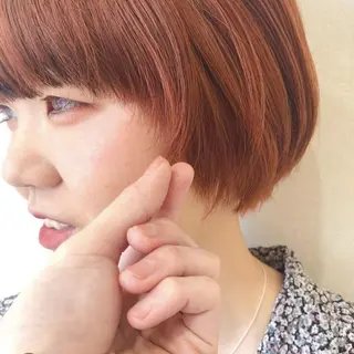 カラー 韓国ヘア/レイヤー /髪質改善【ミカベ】のヘアスタイル