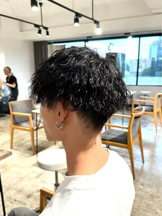 パーマ メンズ 骨格補正施術/メンズ 専門美容師/YUYAのヘアスタイル