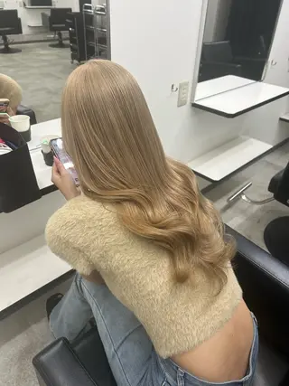 ロング REV.所属・堀川咲/ｃｕｔ✂︎/ 𝚛𝚎𝚟./大阪のヘアスタイル