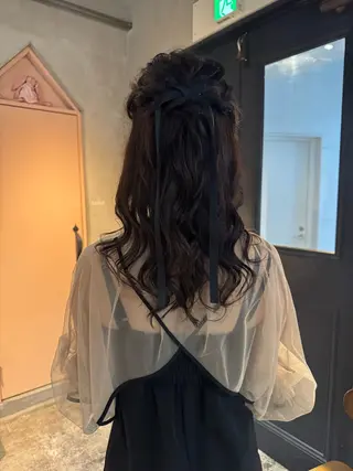 ヘアアレンジ クキノケイカ /暖色カラーのヘアスタイル