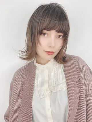 カラー ミディアム ⭐️Shelter by TOKYO⭐️のヘアスタイル