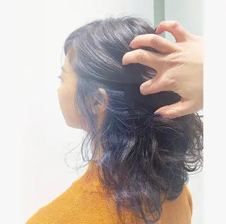 ミディアム カラー 💙美髪救世主💙 関華蓮のヘアスタイル