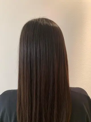 ロング 福田 千尋のヘアスタイル