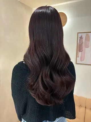 ロング カラー 暖色/ミルクティー/ レイヤー/yuriaのヘアスタイル