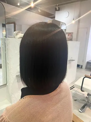 ミディアム I nagiのヘアスタイル
