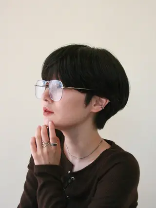 ショート SiSTA 自由が丘所属・自由ヶ丘 ボブ/レイヤーのヘアスタイル