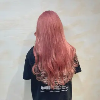 ロング カラー MEI💫銀座 エクステ/艶カラーのヘアスタイル