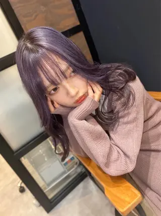 カラー 花見 亜沙美のヘアスタイル