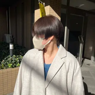 ショート カラー SHUN 🫧透明感カラー🫧のヘアスタイル