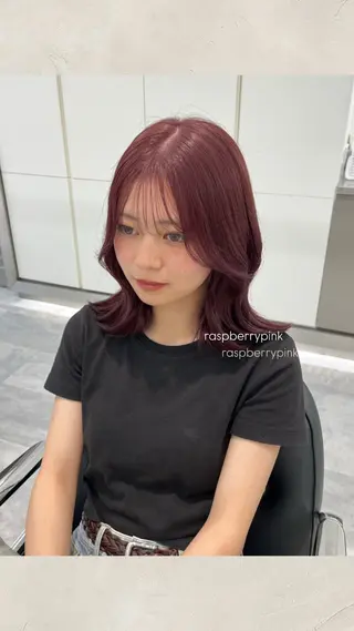 ミディアム カラー ParveMix ♡白神みやびのヘアスタイル