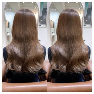 ロング カラー 村山 茉衣のヘアスタイル