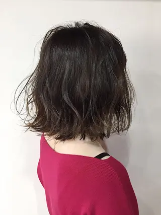 ミディアム カラー カラー特化サロン大阪 ルービック江坂/新城のヘアスタイル