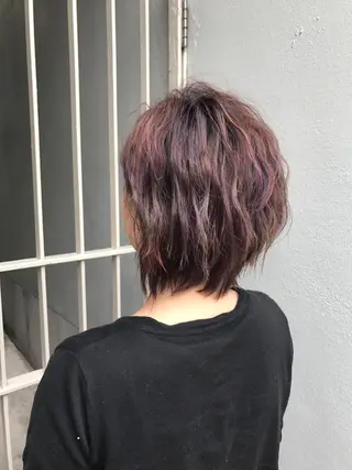 ショート カラー 湯浅 了一のヘアスタイル