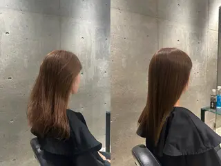 ロング 縮毛矯正⚡️ りおんのヘアスタイル