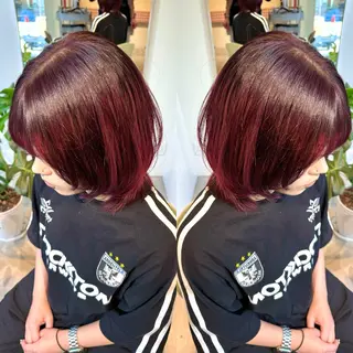 ショート カラー eto所属・髪質改善スペシャリス ト長尾勇弥/梅田中津のヘアスタイル