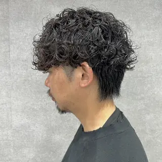 メンズ ♡くすみトレンド ♡Rikutoのヘアスタイル