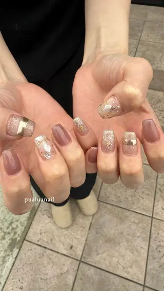 ネイル pualua miharuのネイルデザイン