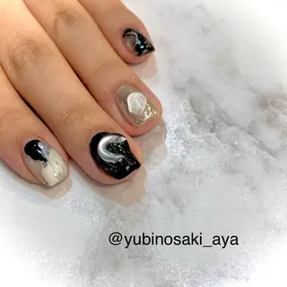 ネイル ゆびノさき茨木店 ニュアンス/アートのネイルデザイン