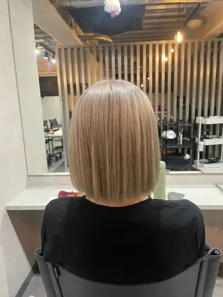 カラー CYAN  京都駅前店所属・春名 典瑚のヘアスタイル