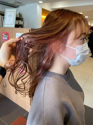 ロング カラー 透明感カラーブリーチ 🌼シゲモトアヤ🌼のヘアスタイル