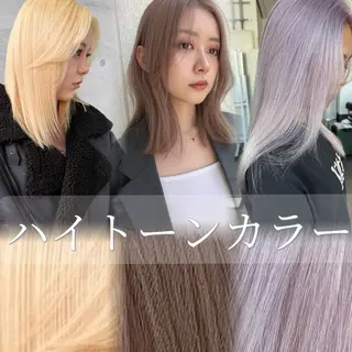 セミロング カラー 髪質改善/縮毛矯正/ ボブmanami🩵のヘアスタイル