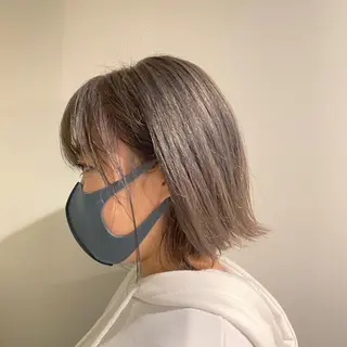 カラー 美髪ストレート 川本雄己のヘアスタイル