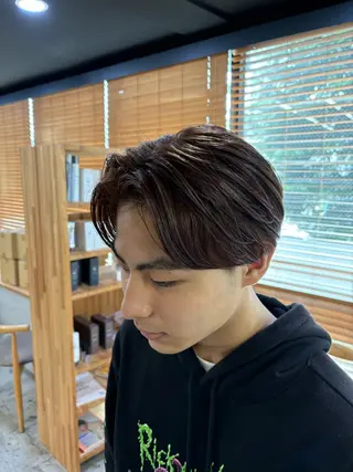 ミディアム パーマ mono / Manatoのヘアスタイル