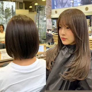 ロング 艶カラー/カット /ayane🌺のヘアスタイル
