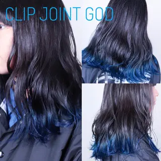 セミロング カラー 今泉 周のヘアスタイル