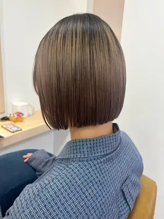 ミディアム 金山/レイヤー カット/Hikariのヘアスタイル