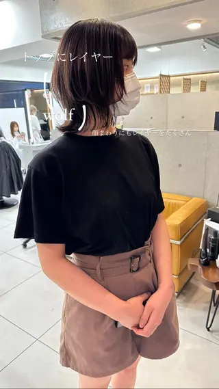 ショート 山下恋佳/矢場町/ ブリーチ/ショートのヘアスタイル