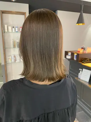 ミディアム カラー 天王寺/阿倍野 tocca rieのヘアスタイル