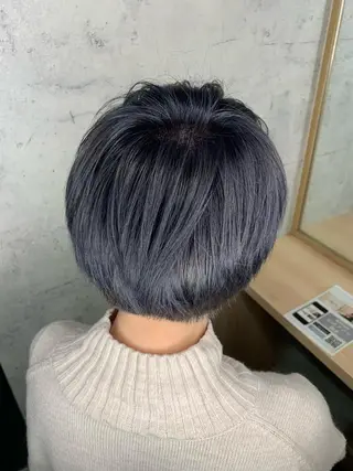 ショート 中川歩 髪質改善 ツヤカラー【横浜】のヘアスタイル