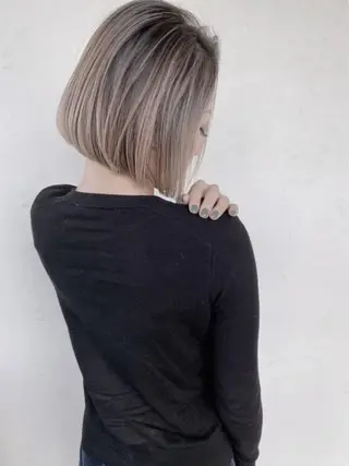 ショート カラー hair studio Zen【ヘアー スタジオ ゼン】所属・端 沙樹のヘアスタイル