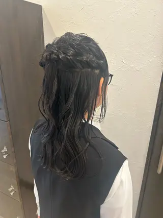 セミロング ヘアアレンジ arrange♡彡 / mokaのその他イメージ