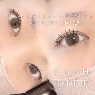 マツエク・マツパ URARA 【lazo】のマツエク・マツパデザイン