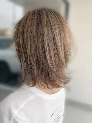 ミディアム 橋本 瞬のヘアスタイル
