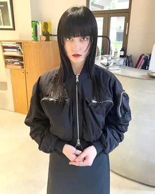 ロング 丹治 一輝ボブ/ショートのヘアスタイル