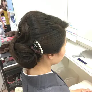 ヘアアレンジ laera 佐藤のヘアスタイル