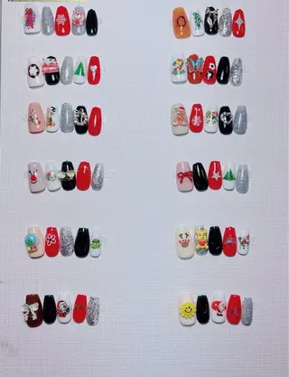 ネイル Yuxi Beauty salon 【ユーシィー ビューティ サロン】所属・陳 俊艶のネイルデザイン