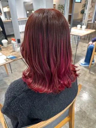 ミディアム etore 矢場町 南沙希のヘアスタイル