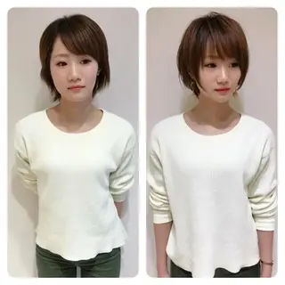 ショート パーマ 高橋 昭雄のヘアスタイル