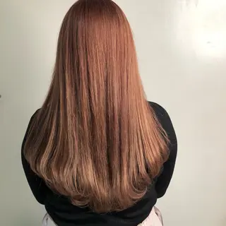 ロング カラー ヘアアレンジ マツエク・マツパ Noah's　Ark所属・透明感カラー🫧ヘア セット🫧松本菜月の眉毛・アイブロウイメージ