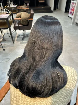 ロング カラー 小林 翔貴のヘアスタイル